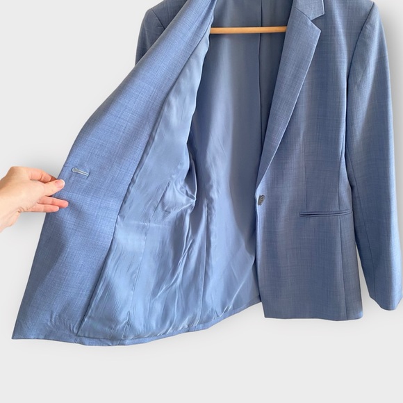 THEORY Blue Blazer Sz 6 - Picture 9 of 9